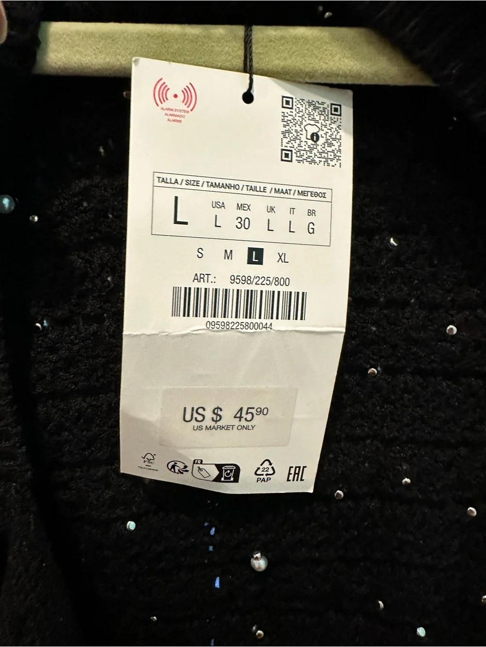 Zara chic black